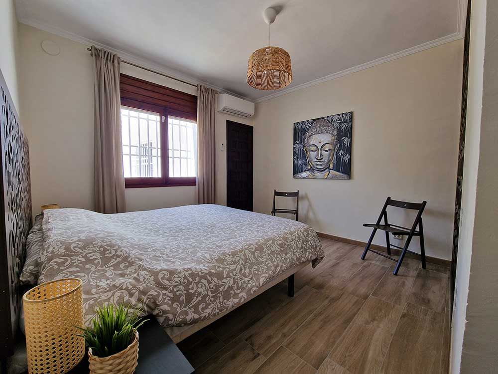 Comfortabele slaapkamer vakantiewoning Spanje