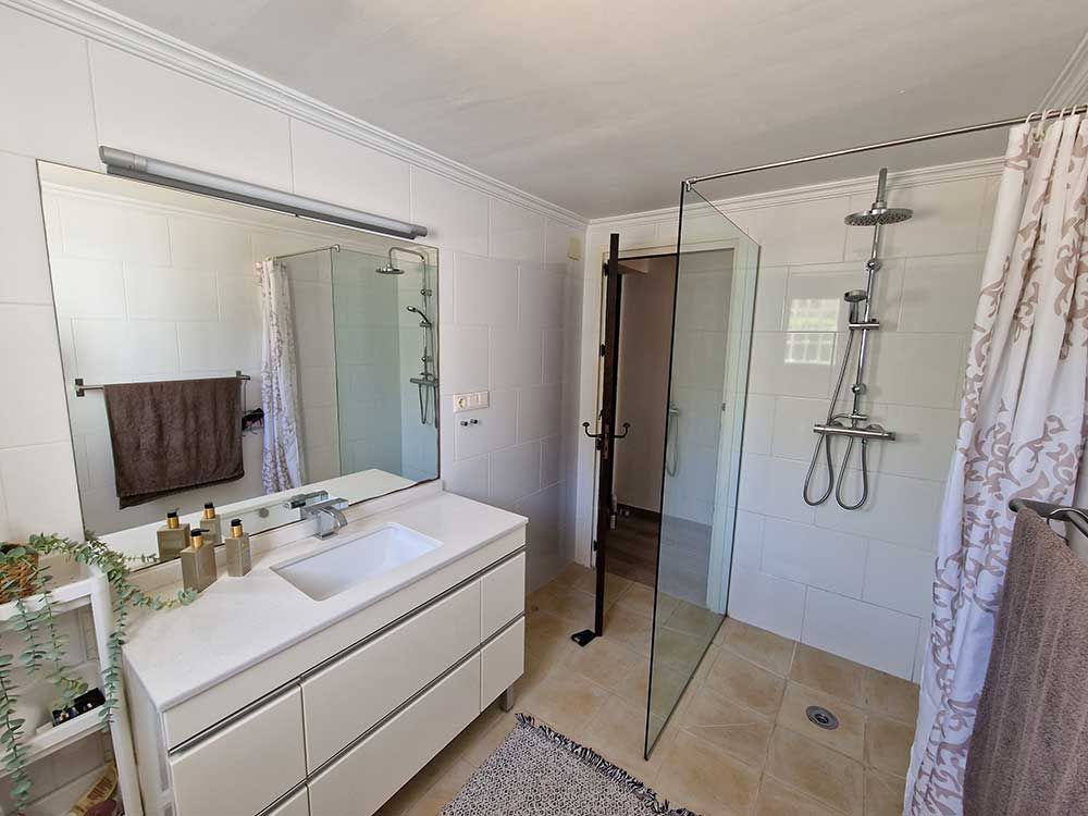 Badezimmer Ferienhaus Spanien