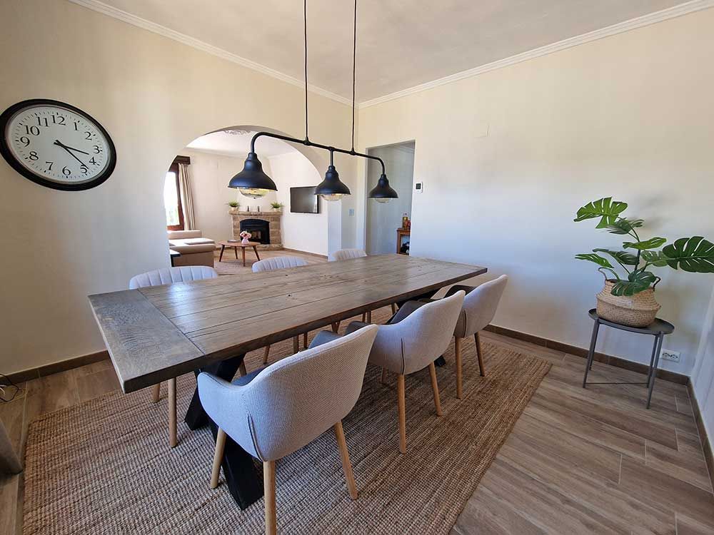 Esszimmer Ferienhaus Spanien