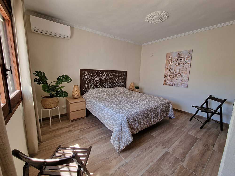 Slaapkamer vakantiehuis Spanje